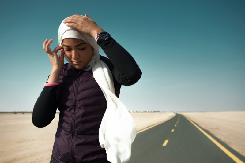 Hijabi burkini manal rostom identity war